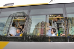 Bus meets Buildings in Beijing