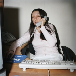 Receptionist, IT outsourcing provider, Moscow, 2004.